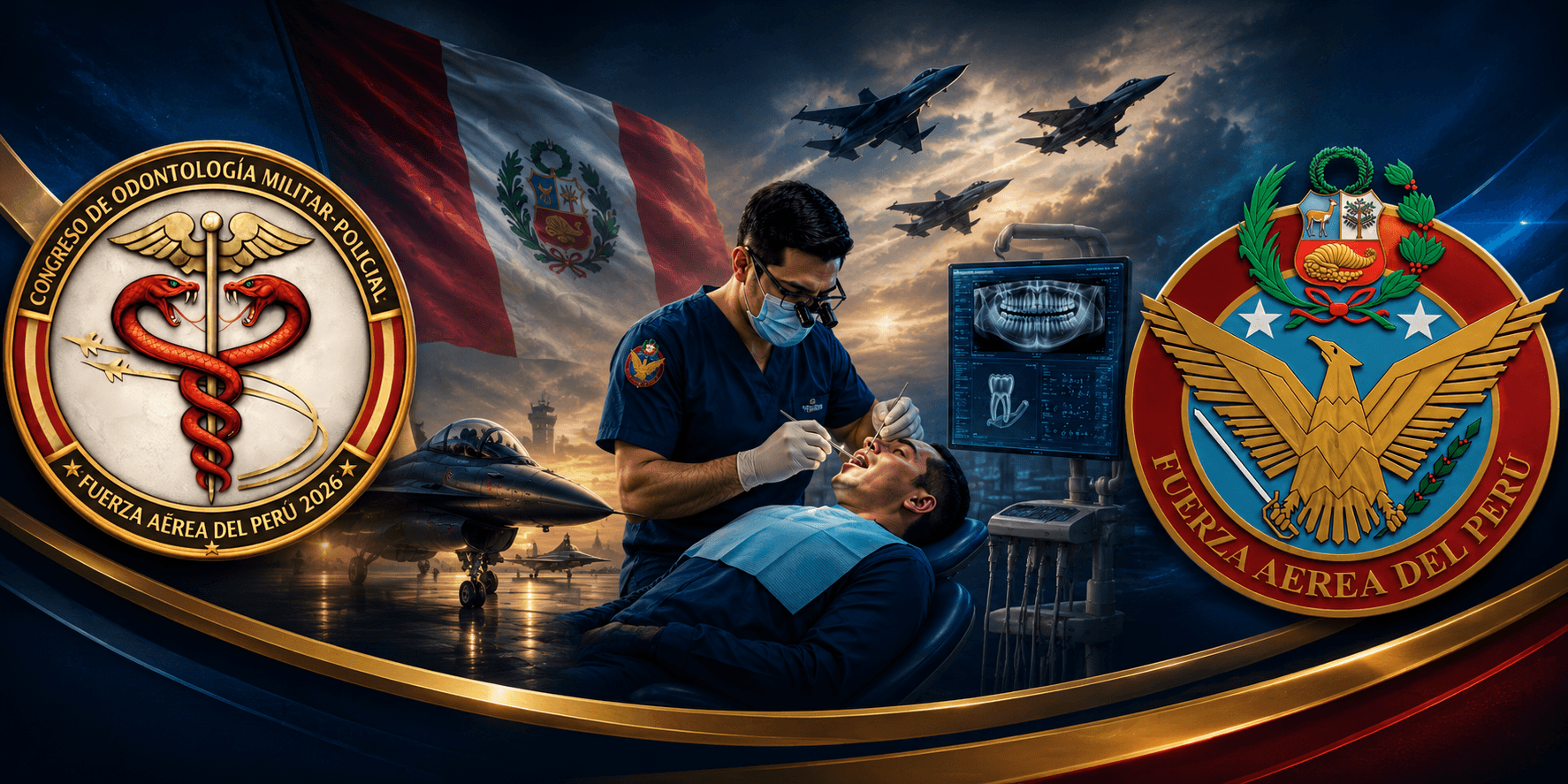 XXXV Congreso Nacional & IX Congreso Internacional de Odontología Militar-Policial — Fuerza Aérea del Perú 2026